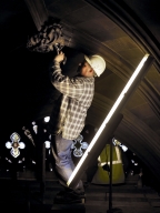 Repairing vaulted ceiling