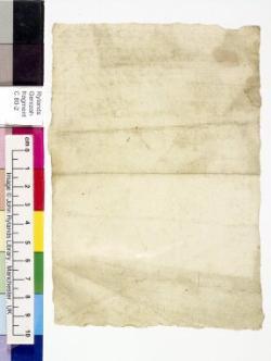1 / 1 leaf, verso