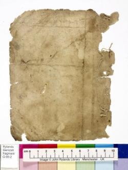 1 / 1 leaf, verso